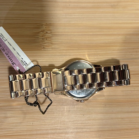 Juicy Couture Black Label Watch With 32mm Rose Gold Chronograph Face - Picture 4 of 6